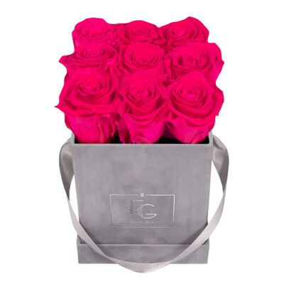 Classic Infinity Rose Box | hot pink | S