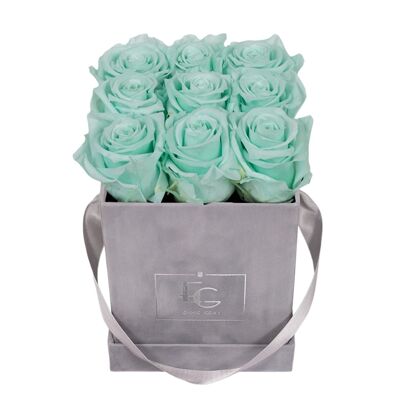 Classic Infinity Rose Box | Minty Green | S