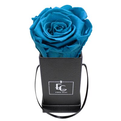 Classic Infinity Rose Box | Aquamarines | XXS