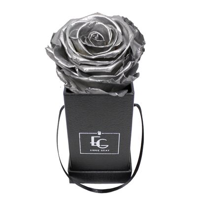 Classic Infinity Rose Box | Silver | XXS