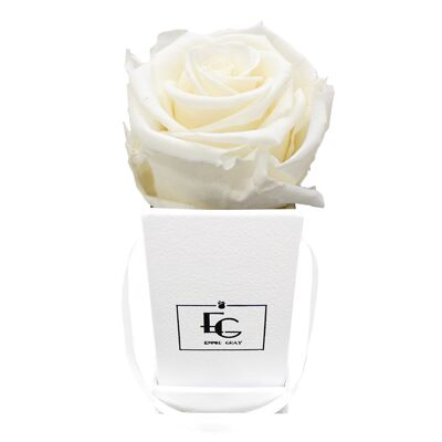 Classic Infinity Rose Box | Pure White | XXS