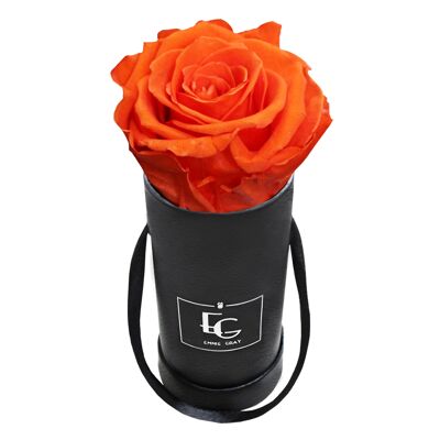 Classic Infinity Rose Box | Orange Flame | XXS