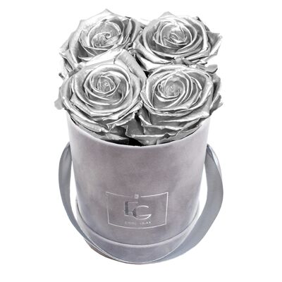 Classic Infinity Rosebox | Silver | XS