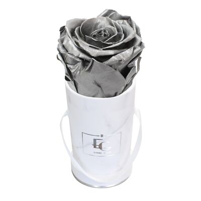 Classic Infinity Rose Box | Silver | XXS