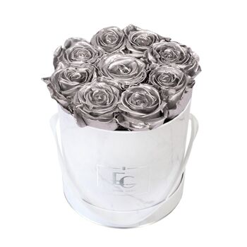 Boîte Rose Infini Classique | Argent | S