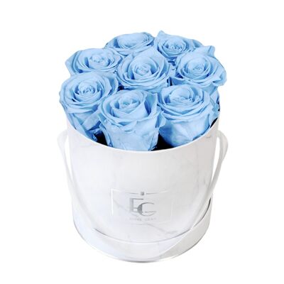 Classic Infinity Rosebox | Baby Blue | S