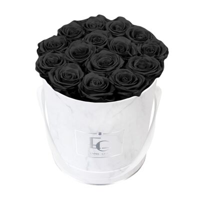 Classic Infinity Rose Box | Black Beauty | M