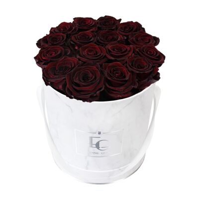 Classic Infinity Rose Box | Burgundy | M