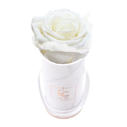 Classic Infinity Rosebox | Pure White | XXS