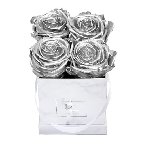 Classic Infinity Rosebox | Silver | XS