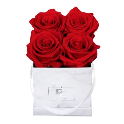 Classic Infinity Rose Box | Vibrant Red | XS