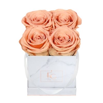 Classic Infinity Rose Box | Perfect Peach | XS