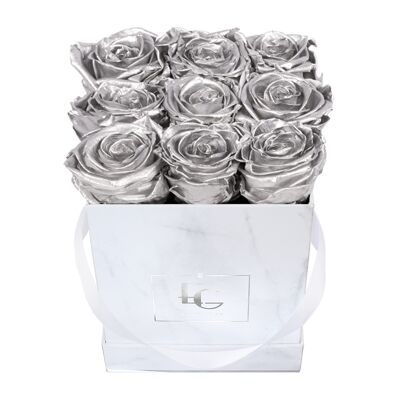 Boîte Rose Infini Classique | Argent | S