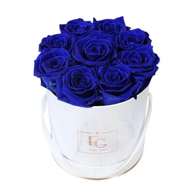 Classic Infinity Rose Box | Ocean Blue | S