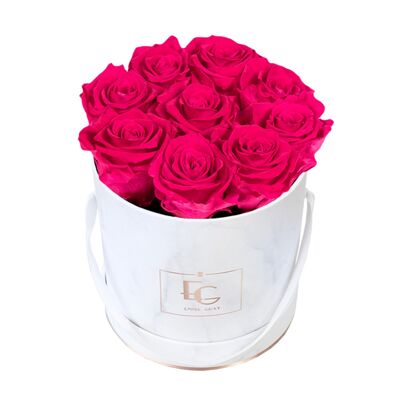 Classic Infinity Rose Box | hot pink | S