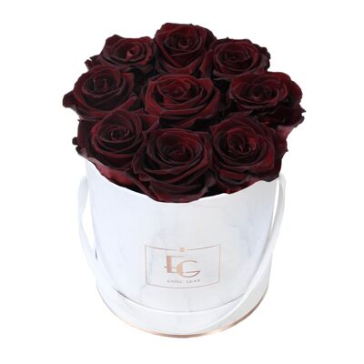 Classic Infinity Rose Box | Burgundy | S
