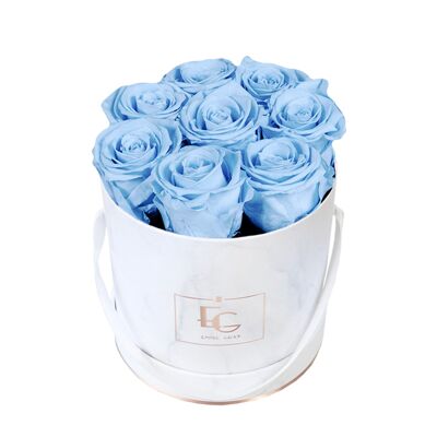 Classic Infinity Rosebox | Baby Blue | S