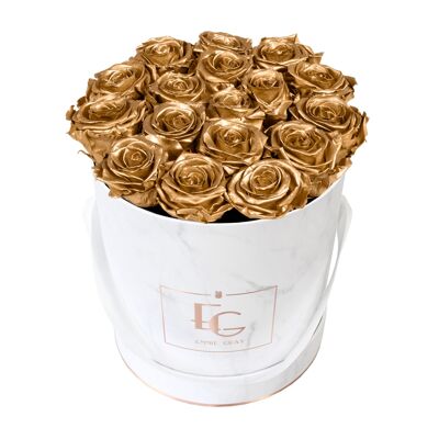 Classic Infinity Rose Box | gold | M