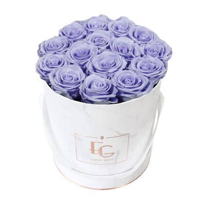 Classic Infinity Rose Box | Cool Lavender | M