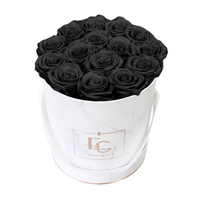 Classic Infinity Rosebox | Black Beauty | M