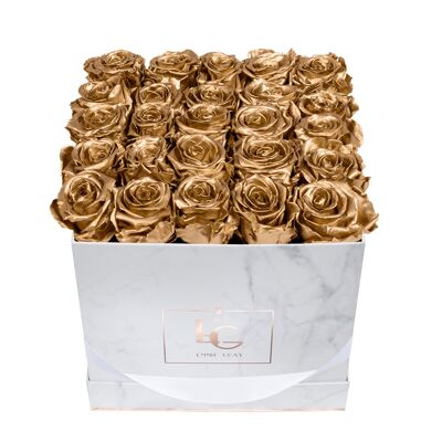 Classic Infinity Rose Box | gold | M