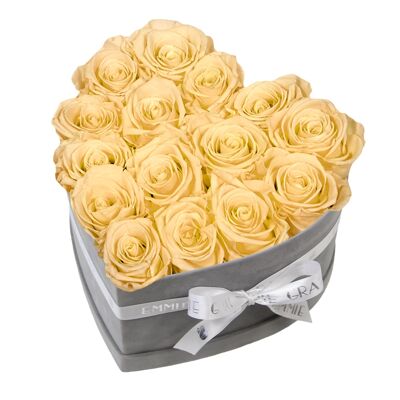 Classic Infinity Rose Box | Champagne | M