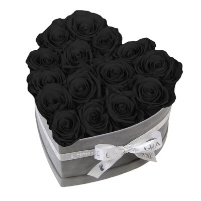 Classic Infinity Rosebox | Black Beauty | M