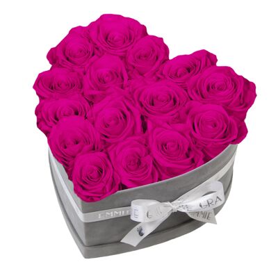 Classic Infinity Rose Box | hot pink | M