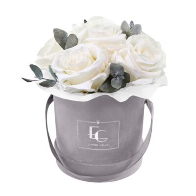 Splendid Eucalyptus Infinity Rosebox | Pure White | XS