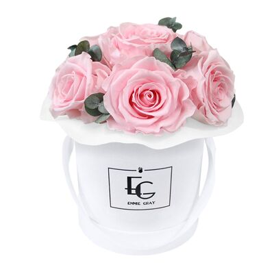 Splendid Eucalyptus Infinity Rosebox | Bridal Pink | XS