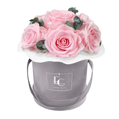 Splendid Eucalyptus Infinity Rosebox | Bridal Pink | XS