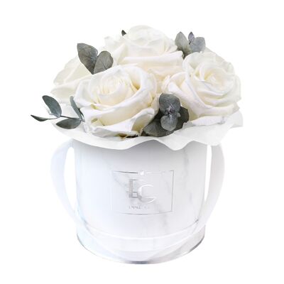 Splendid Eucalyptus Infinity Rosebox | Pure White | XS