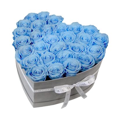 Classic Infinity Rosebox | Baby Blue | L