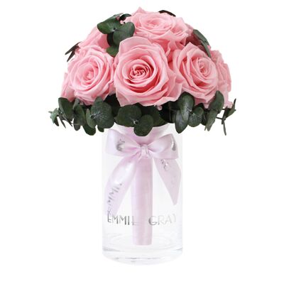 Romantic Eucalyptus Infinity Bouquet | Bridal Pink | S
