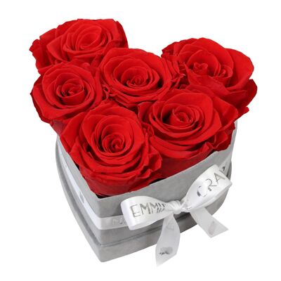 Classic Infinity Rose Box | Vibrant Red | S