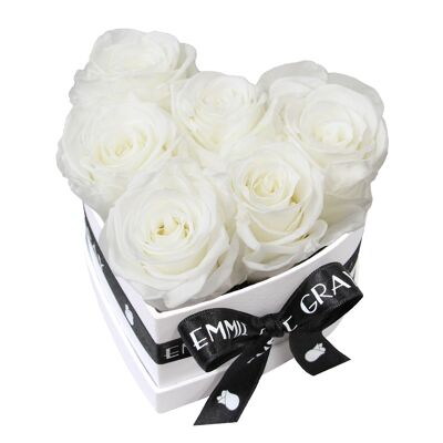 Classic Infinity Rosebox | Pure White | S