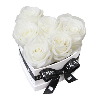 Classic Infinity Rose Box | Pure White | S