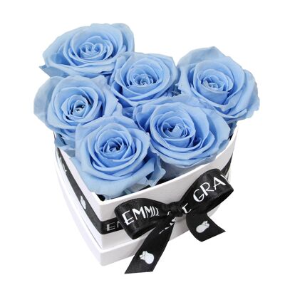 Classic Infinity Rosebox | Baby Blue | S