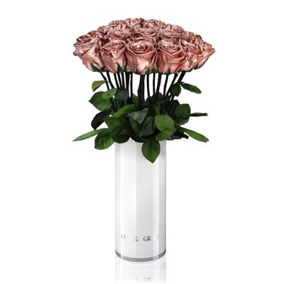 Set Vaso Classico | oro rosa | 15 ROSE