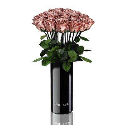Classic Vase Set | rose gold | 15 ROSES