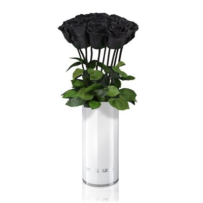 Classic Vase Set | Black Beauty | 10 ROSES
