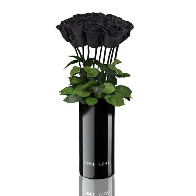 Ensemble de vases classiques | Beauté noire | 10 ROSES