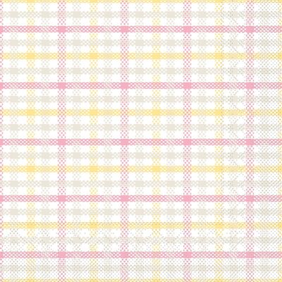 Serviettes jetables Emil en rose en tissu 33 x 33 cm, 20 pièces - carrés