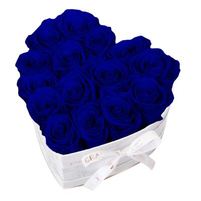 Classic Infinity Rose Box | Ocean Blue | M