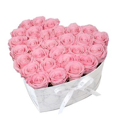 Classic Infinity Rose Box | Bridal Pink | L