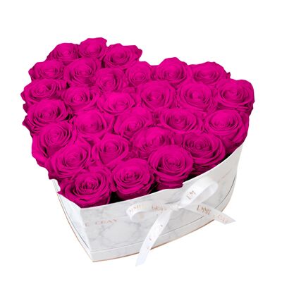 Boîte Rose Infini Classique | rose chaud | L