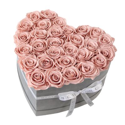 Classic Infinity Rose Box | Antique Pink | L