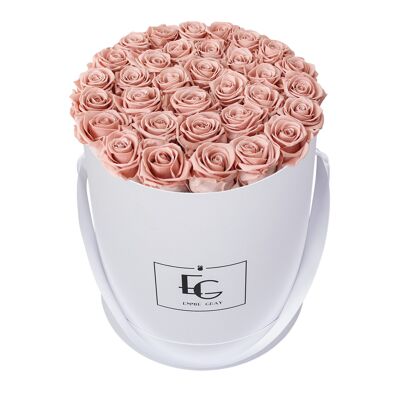 Classic Infinity Rose Box | Antique Pink | L