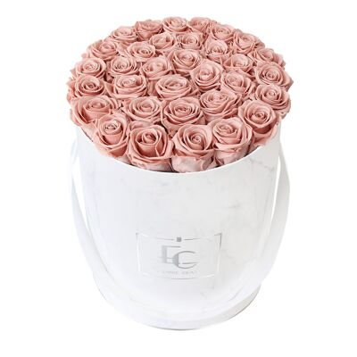 Caja Rosa Infinito Clásica | rosa antiguo | L