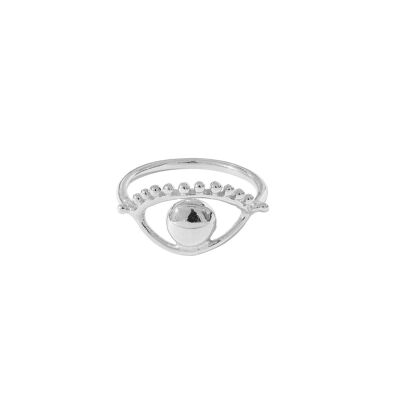 Silver Ajna Eye Ring